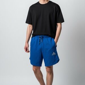 Adidas Men's Athletic Shorts in Vibrant Blue